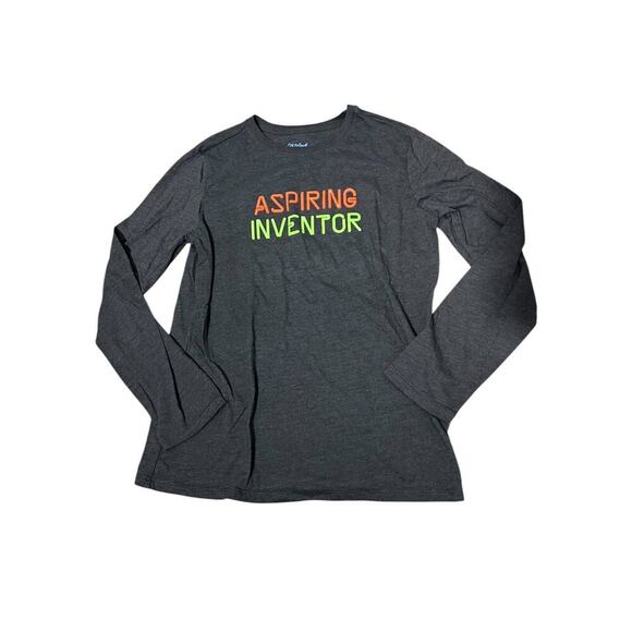 Aspiring Inventor Kids Shirt Long Sleeve Cat & Jack - Picture 1 of 5
